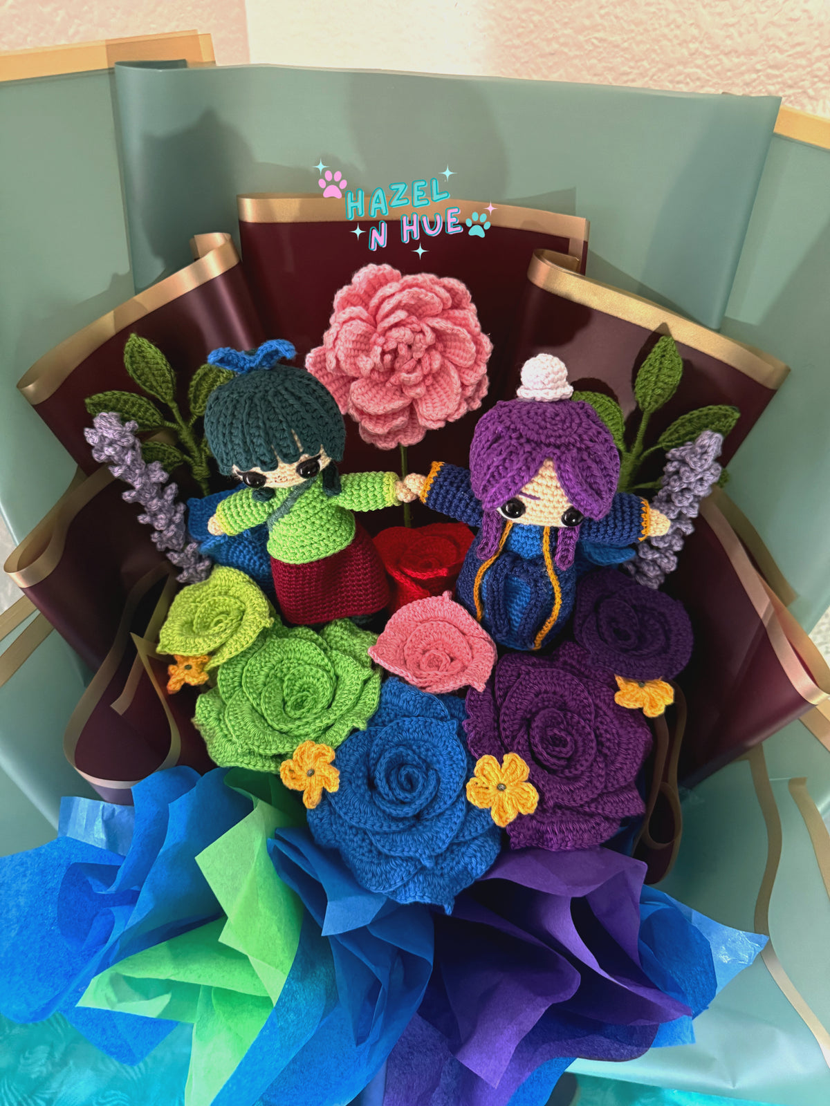 Crochet Herbal Bouquet