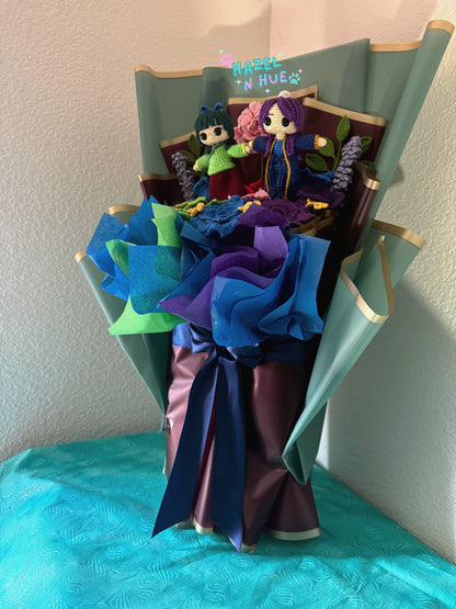 Crochet Herbal Bouquet